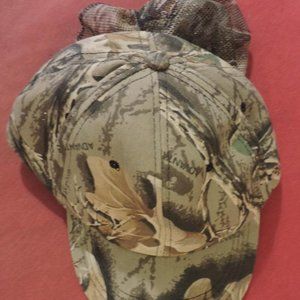 Advanta camo hunting hunter ballcap ball cap hat men's adjustable net netting